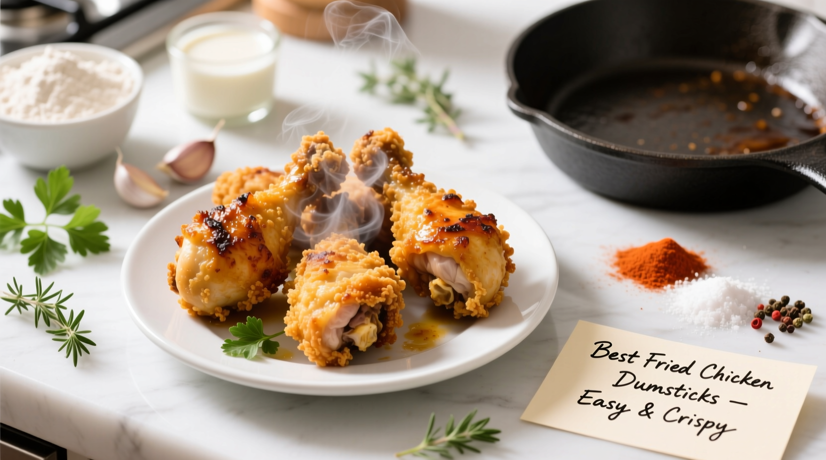 easy and crispy guide for the best fried chicken drumsticks recipe