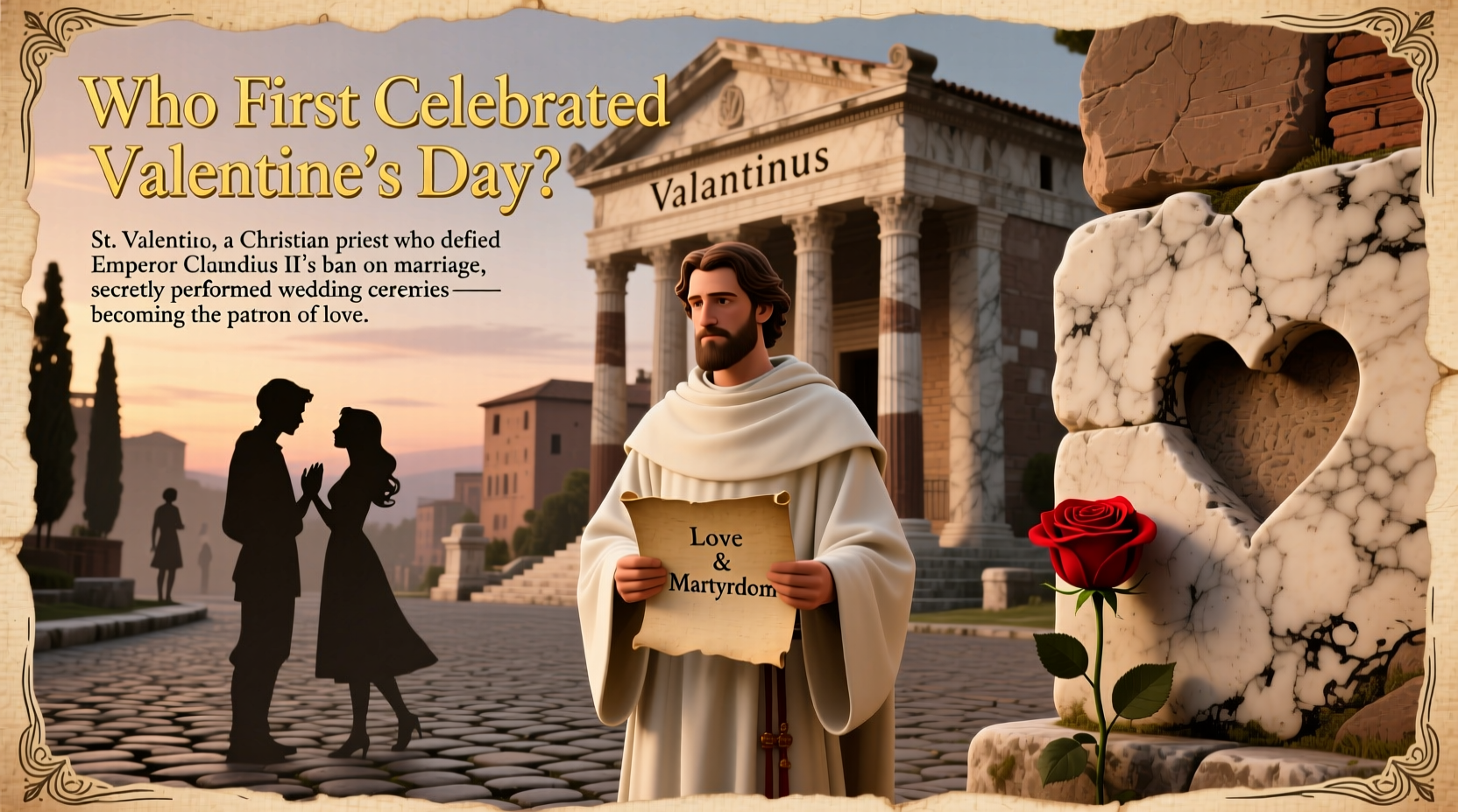 who was the first person to celebrate valentines day
