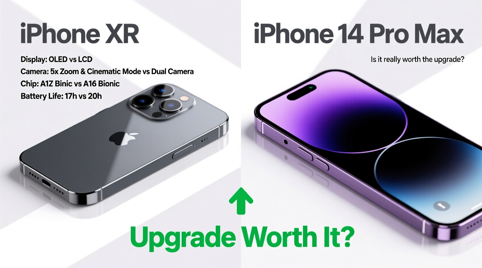 iphone xr vs 14 pro max is it really worth the upgrade