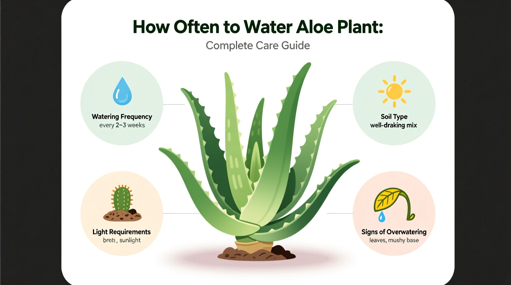 how often should i water aloe plant