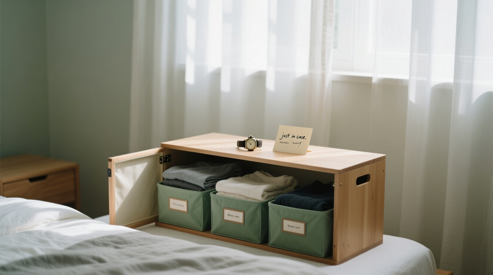 how to declutter just in case items