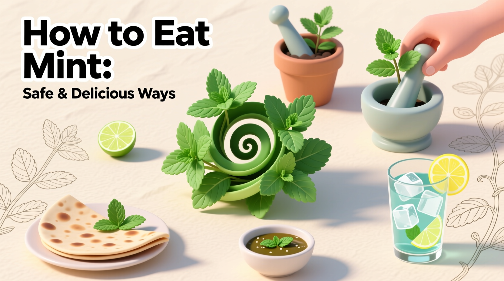 how to eat mint