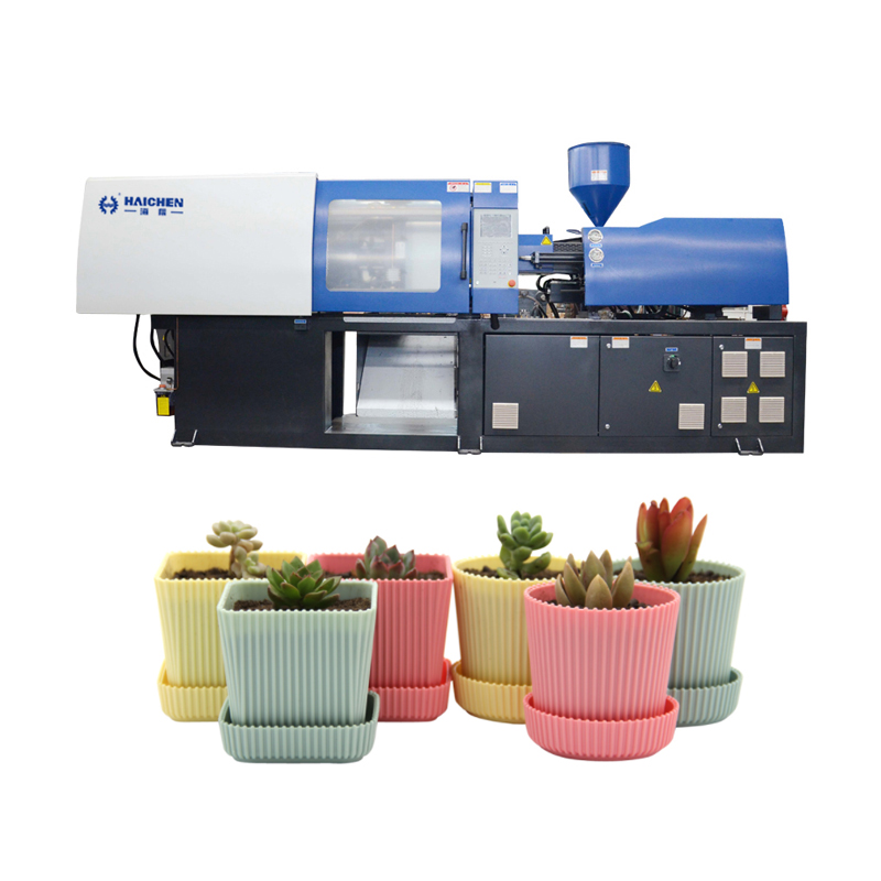 220吨塑料花盆播种机塑料注射成型机