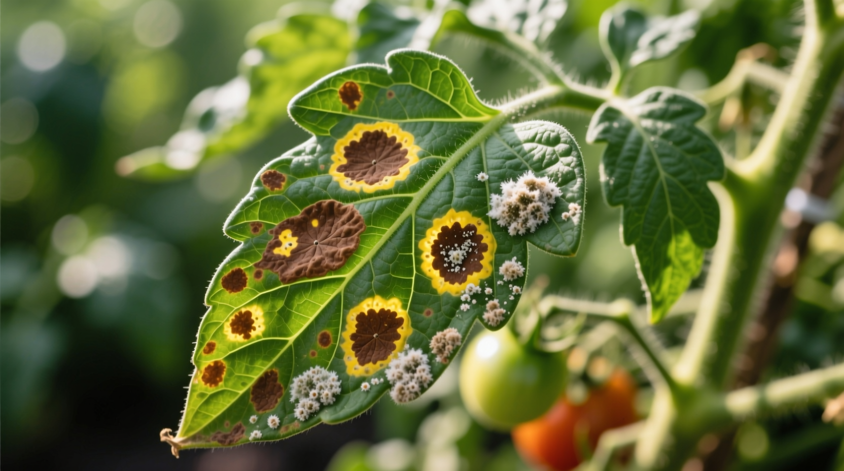 Brown Spots on Tomato Leaves: Causes & Solutions