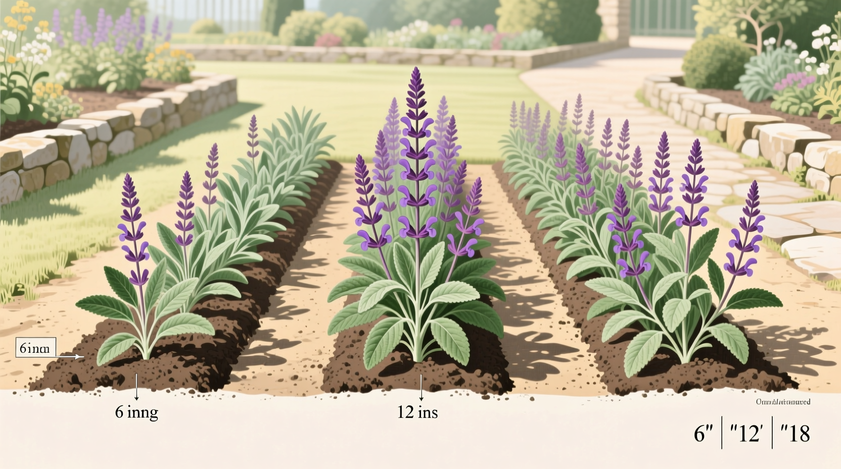 How Far Apart to Plant Salvias: Spacing Guide by Species & Purpose