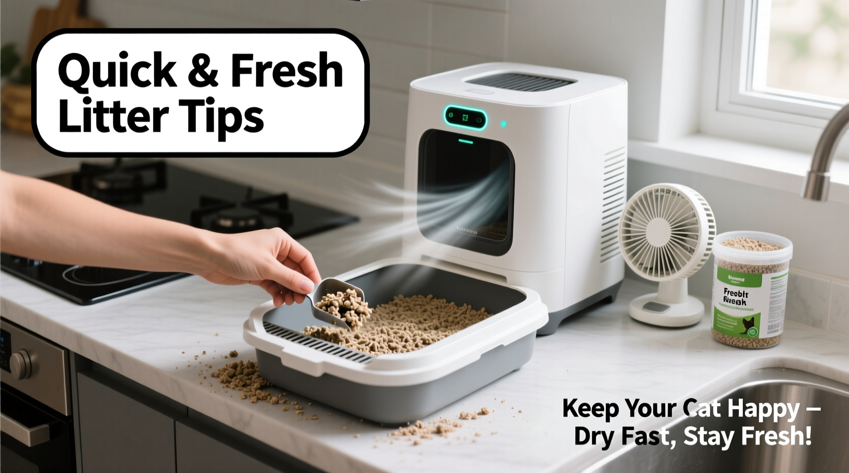effective methods and tips for how to dry cat litter quickly and keep it fresh