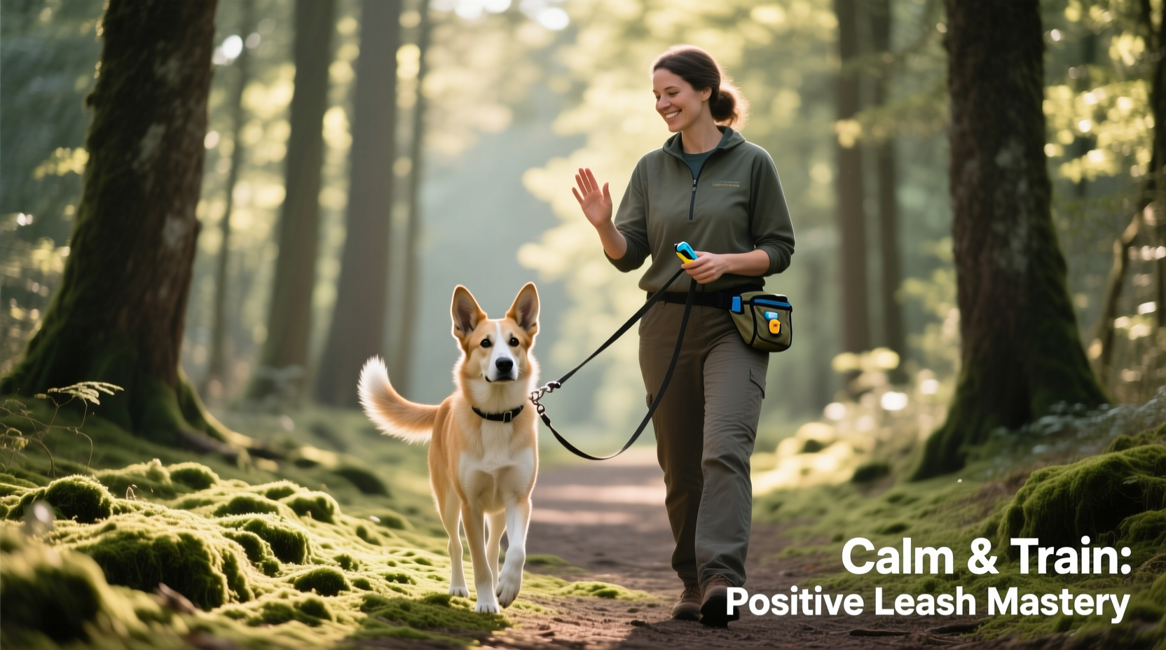 effective strategies to calm and train a reactive dog on leash for stress free walks