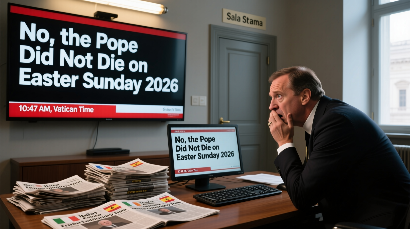 did the pope die on easter sunday 2026