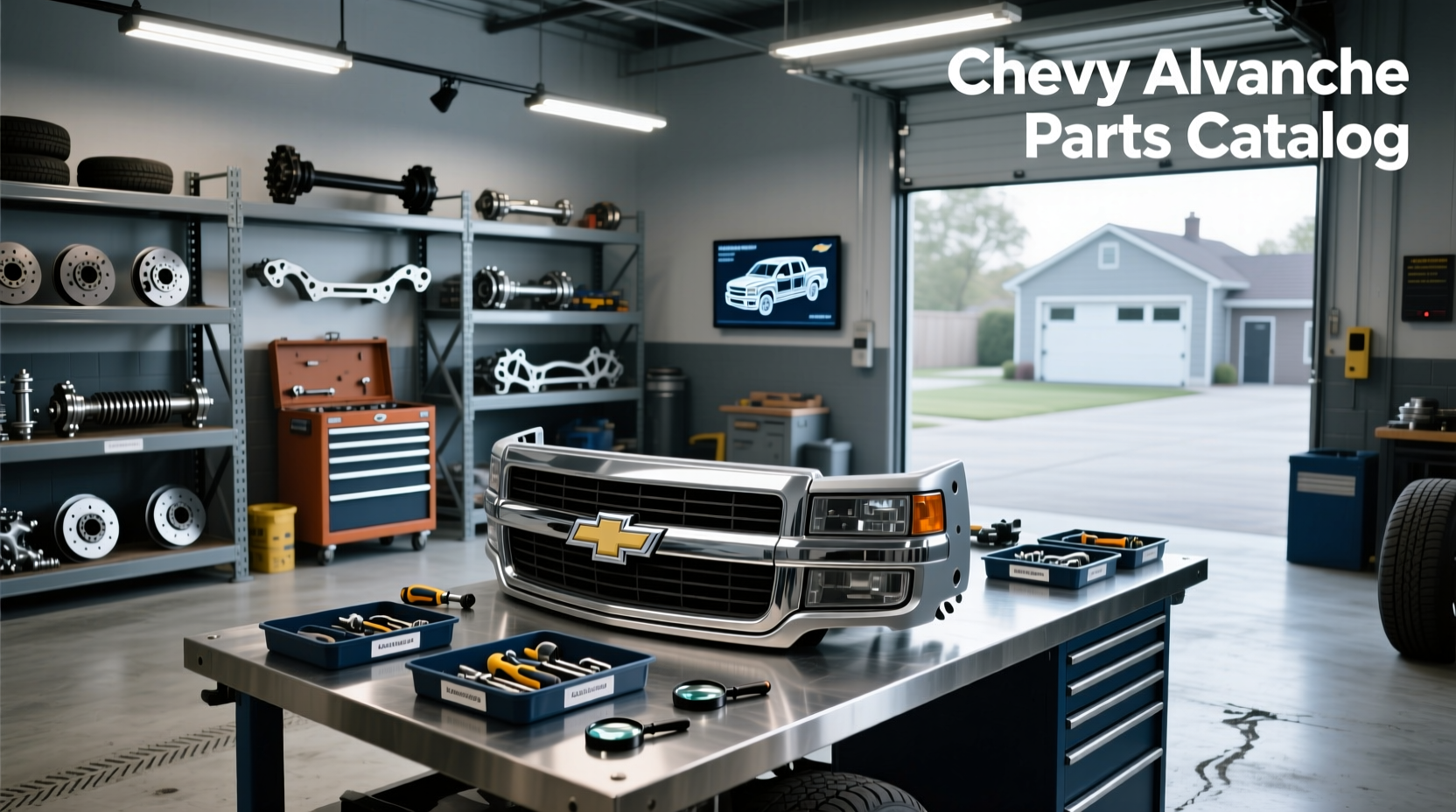 How to Find the Right Chevy Avalanche Parts Catalog Online