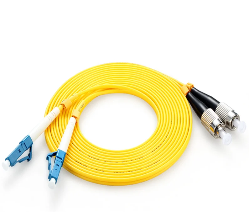 China wuhan factory price fiber optic patch cord dulplex optical patch cord single mode G652D G657A1 PVC LSZH