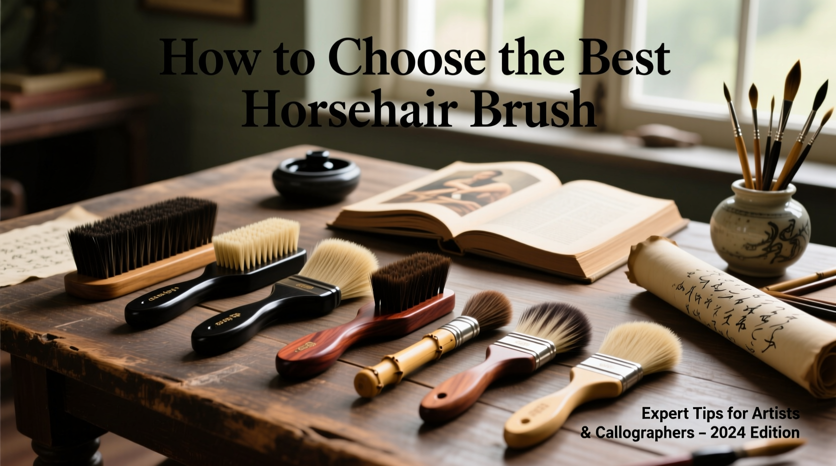 horsehair brush