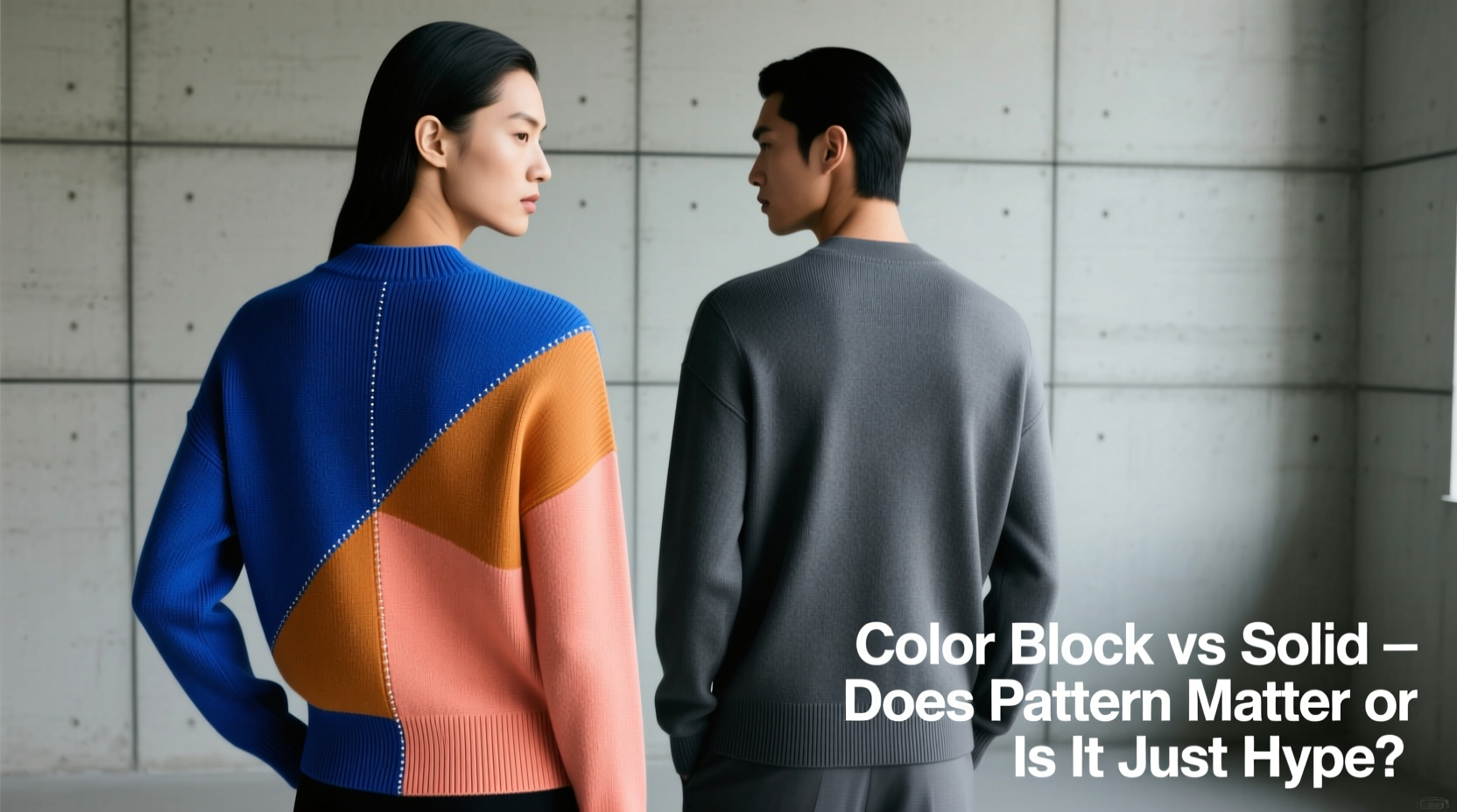 color block cardigan vs solid does the pattern actually matter or is it just hype 2