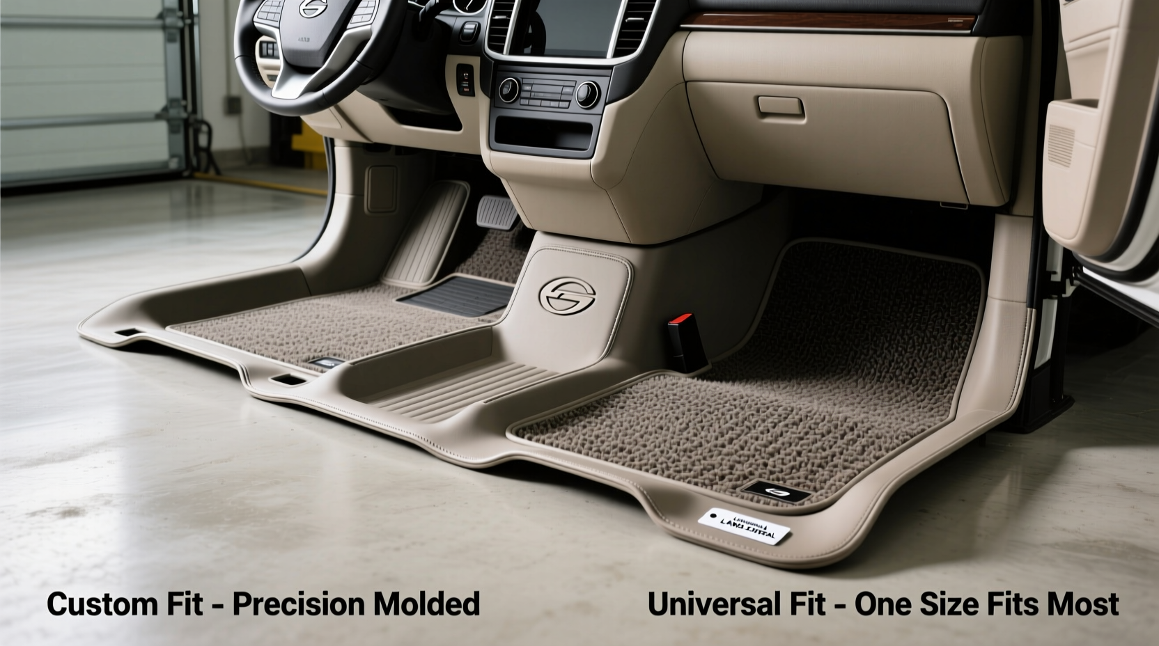 custom vs universal land cruiser 70 mats