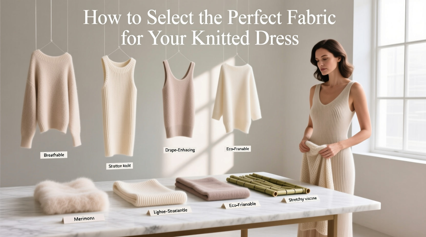 how to select the perfect fabric for your knitted dress a practical guide for comfort and style