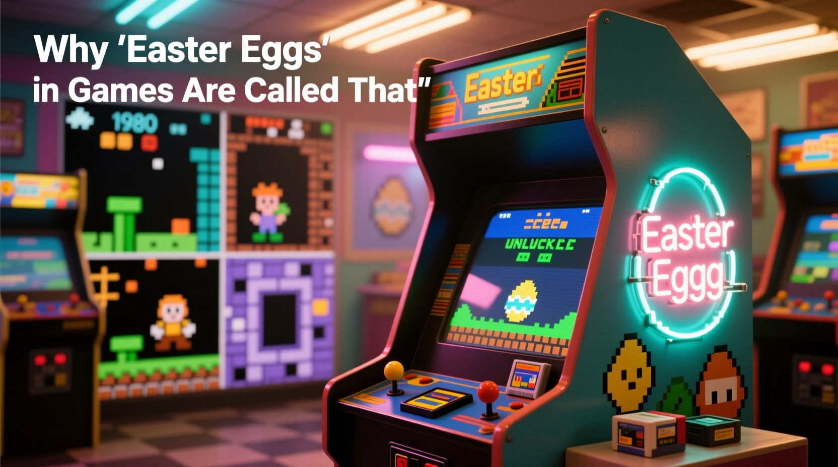 why are easter eggs called easter eggs in games
