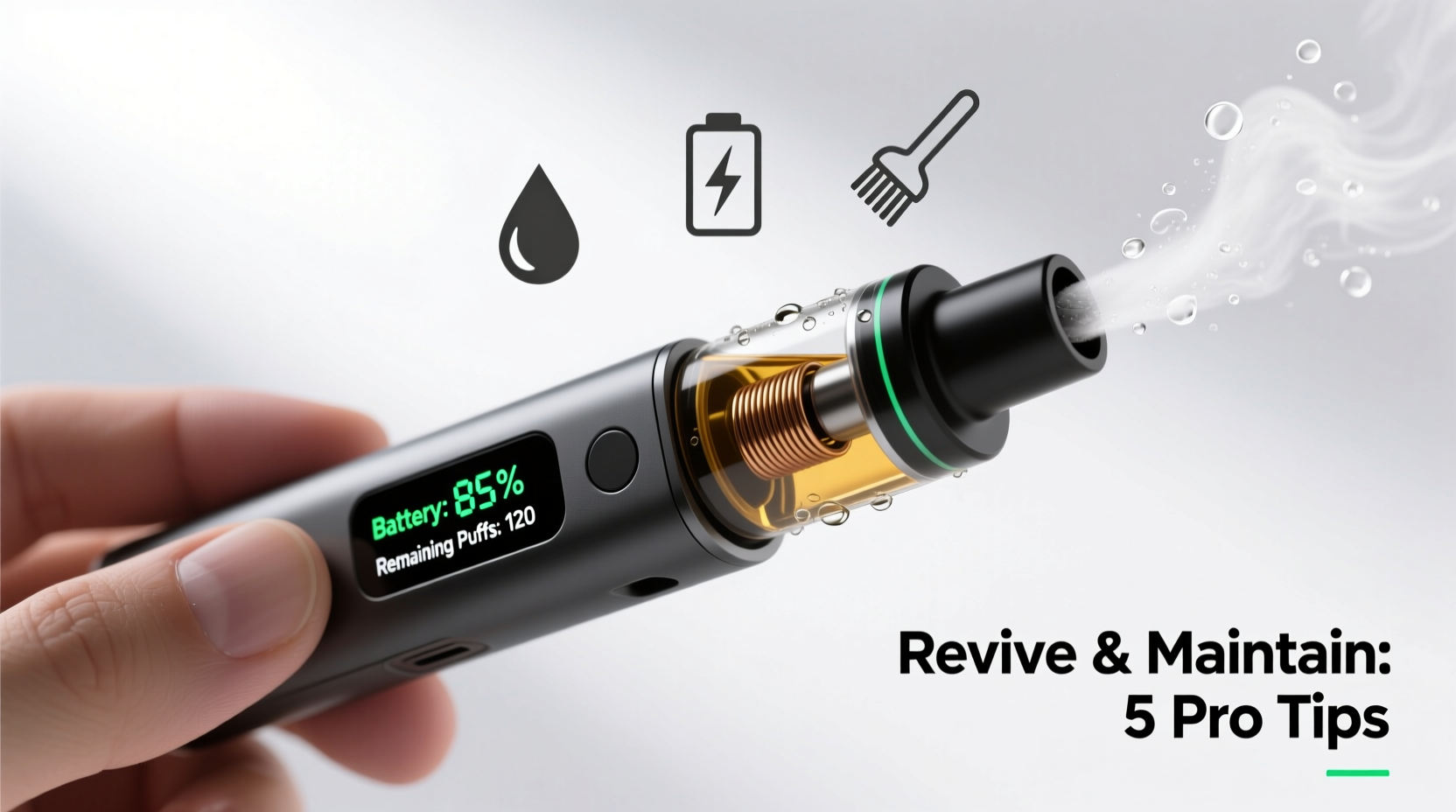 effective ways to revive and maintain your disposable vape for better performance