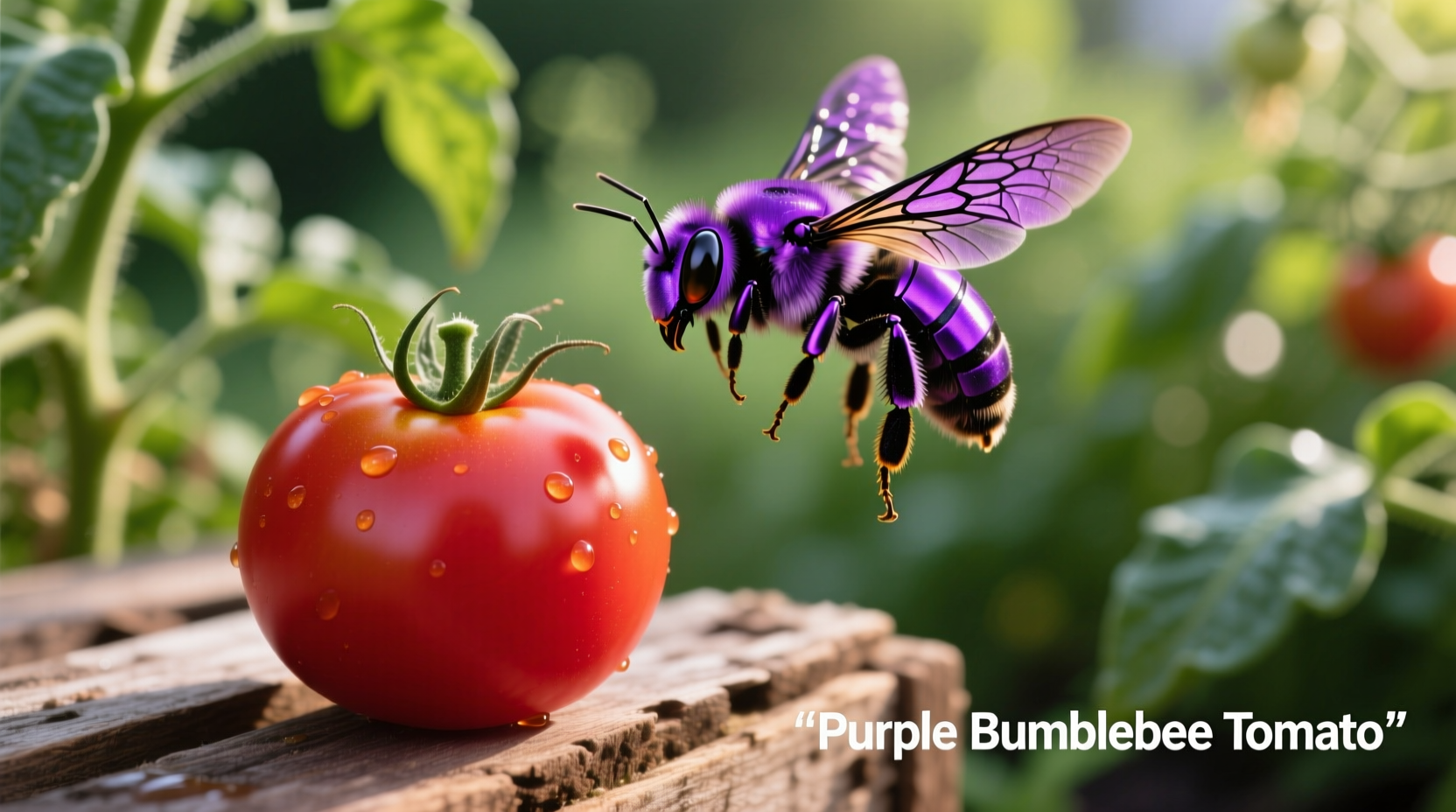 purple bumblebee tomato