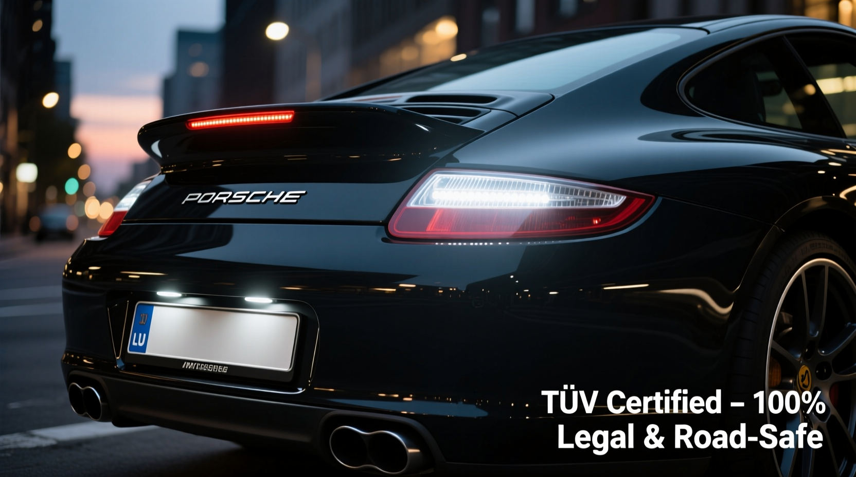 997 led license plate lights tuv