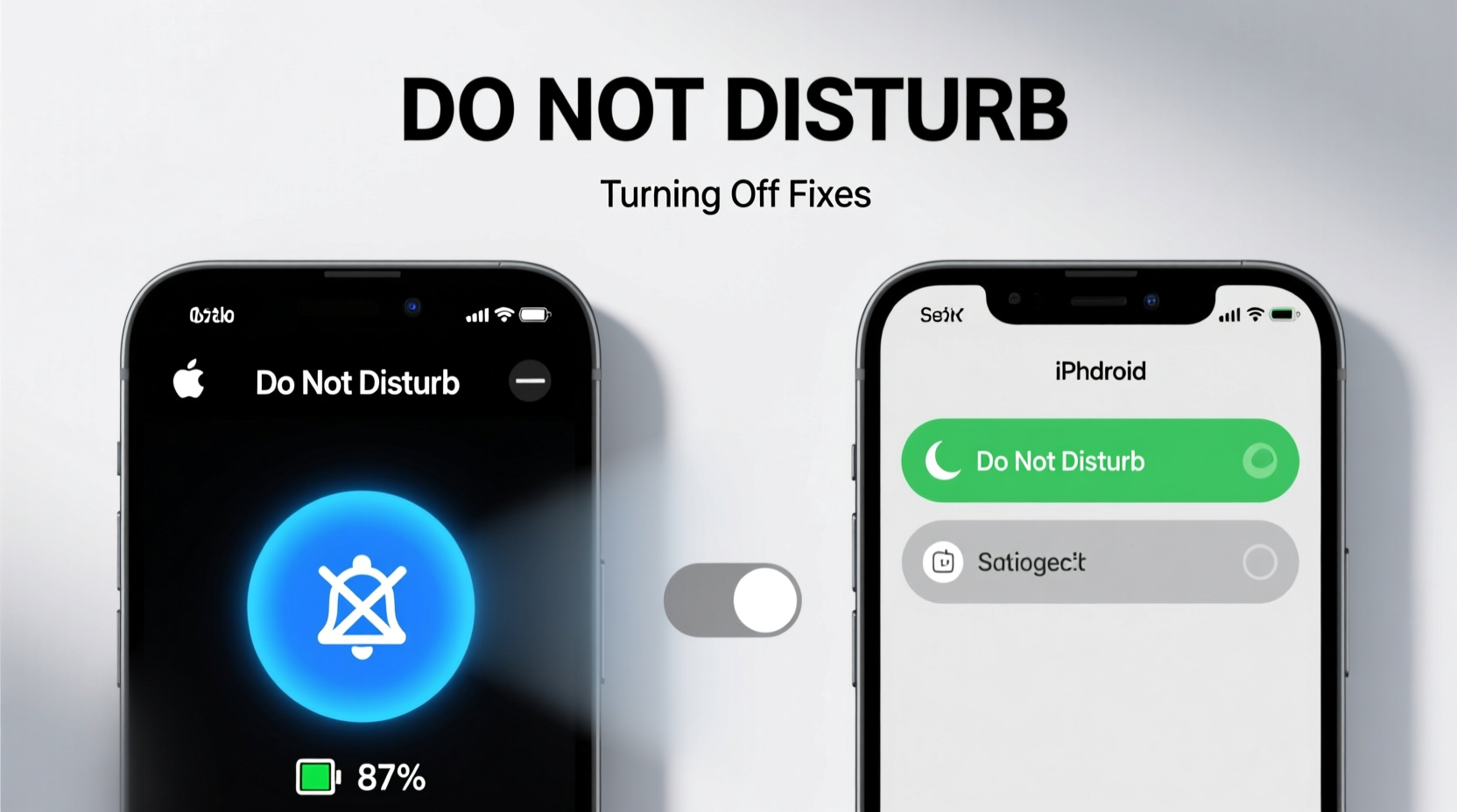 do not disturb turning off fixes for android iphone