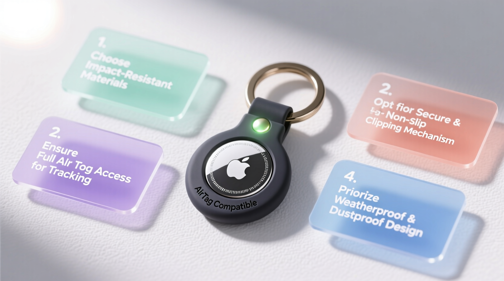 essential tips for choosing the perfect protective keychain for your airtag