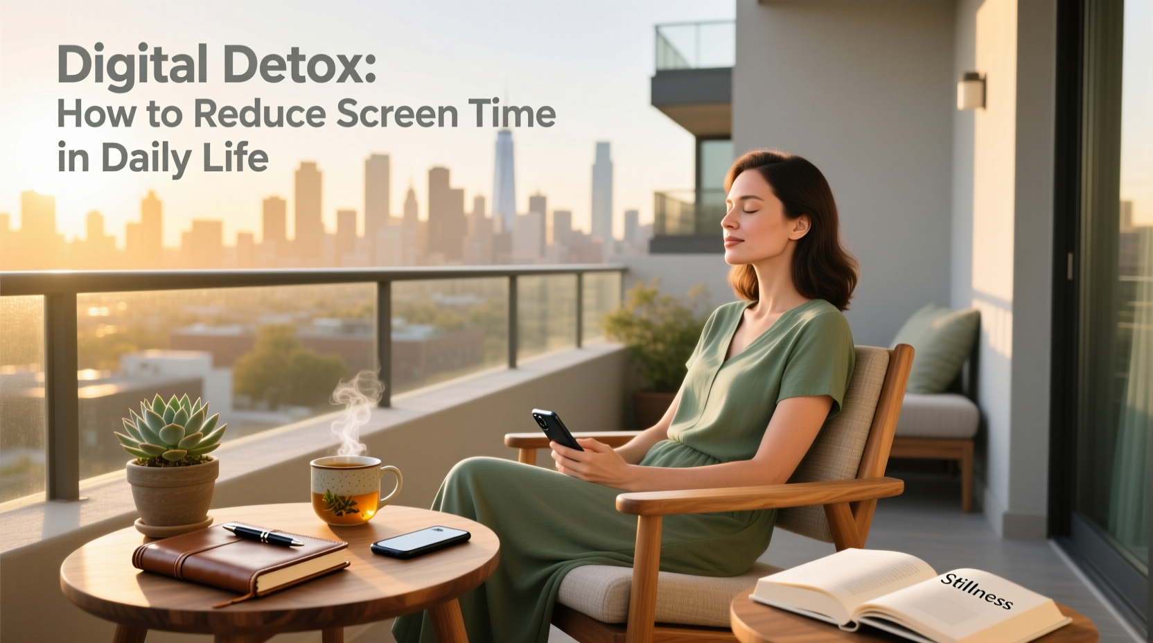 reduce screen time in settings