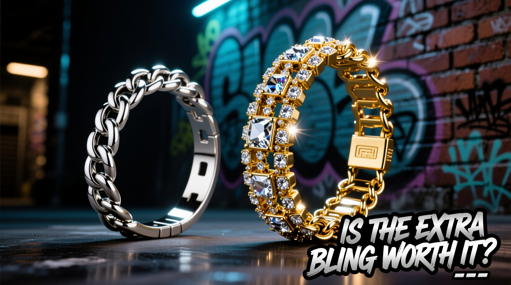 hip hop cuban bracelet vs regular cuban link is the extra bling worth it