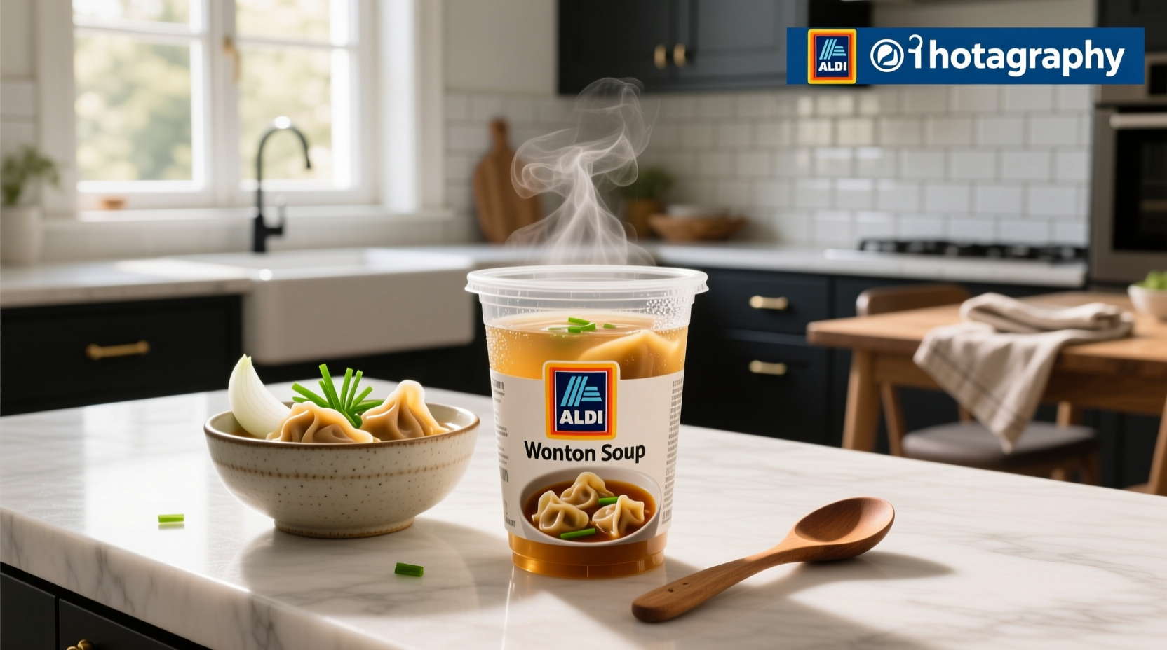 aldi wonton soup quick healthy dinner option 