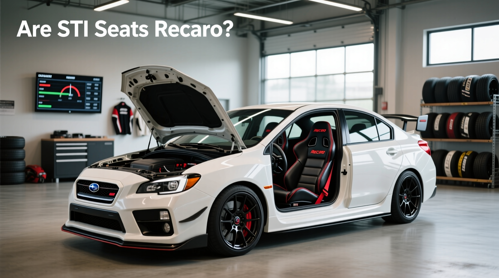 How to choose Subaru STI seats, Are STI seats Recaro?