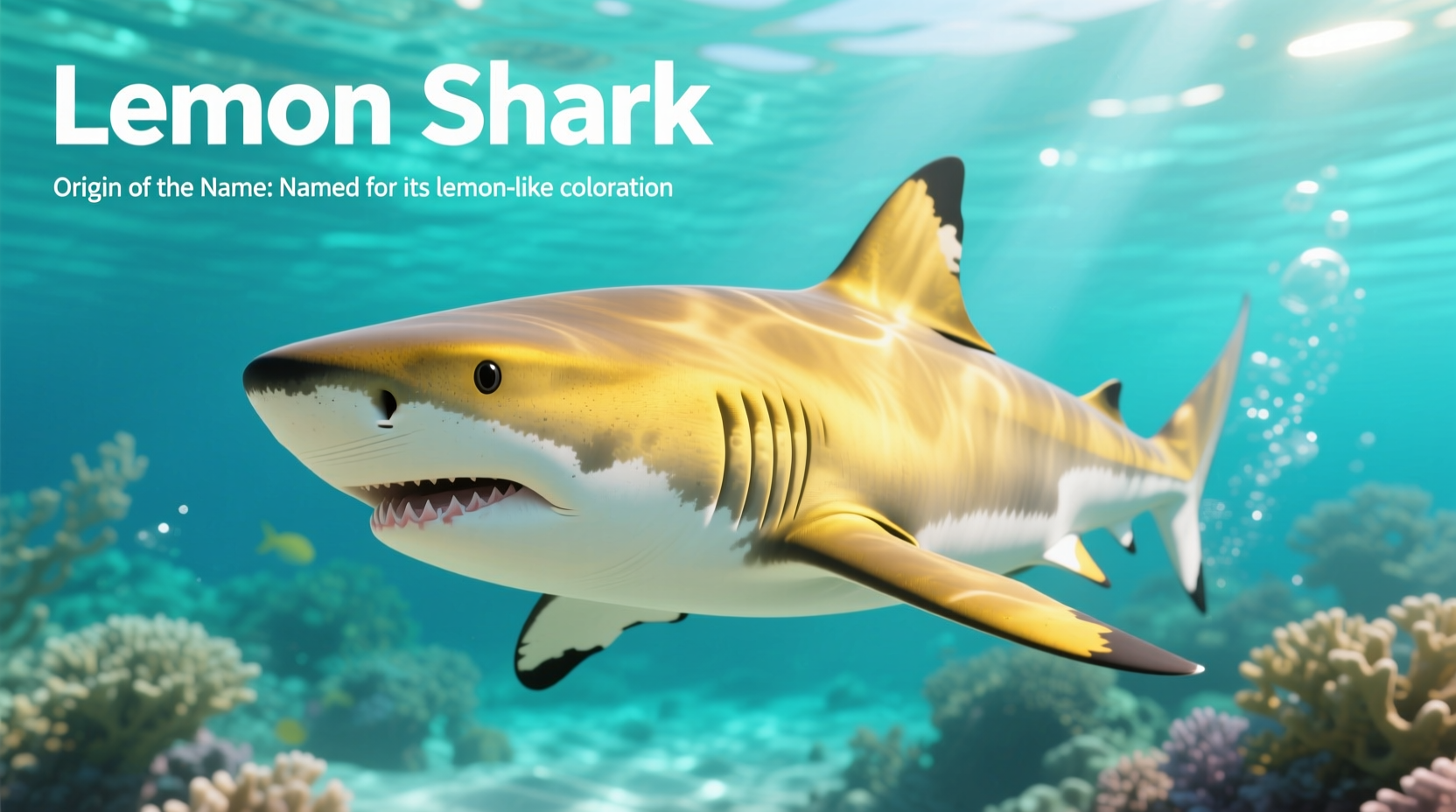 why is it called a lemon shark unveiling the names origin