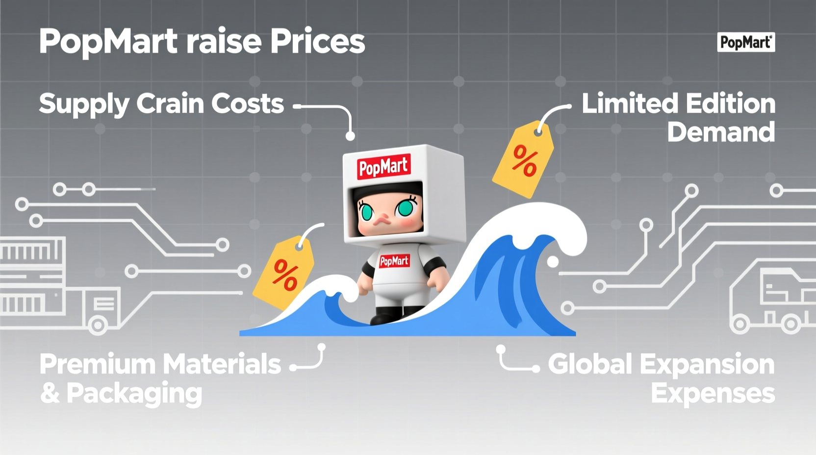 why did popmart raise prices