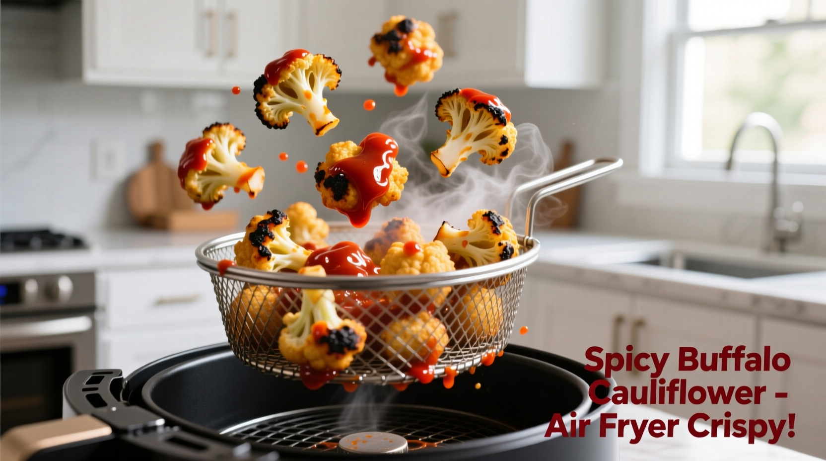 buffalo cauliflower in air fryer