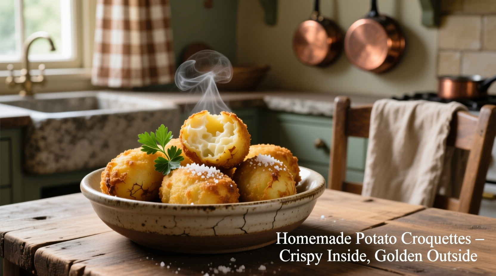 Perfect Potato Croquettes: Crispy Outside, Creamy Inside