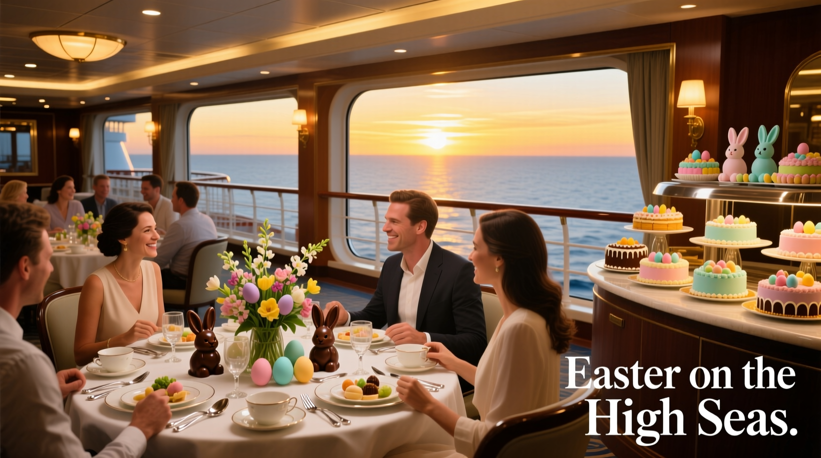 do cruise ships have special easter dinners
