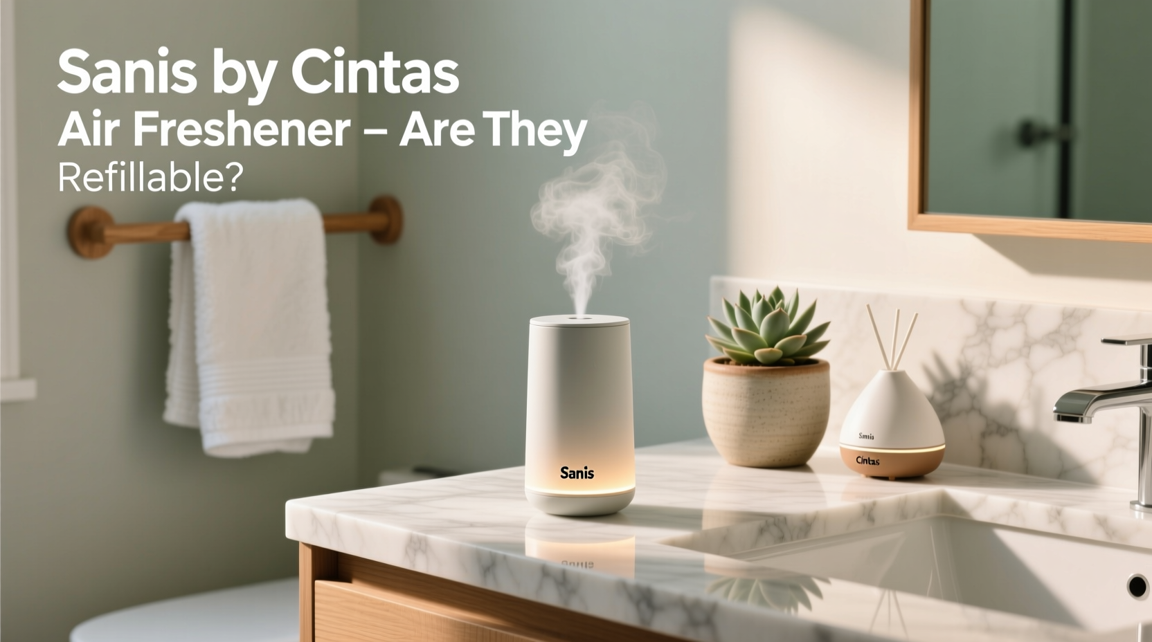 How to Choose Sanis by Cintas Air Freshener, Are Cintas Air Fresheners Refillable?