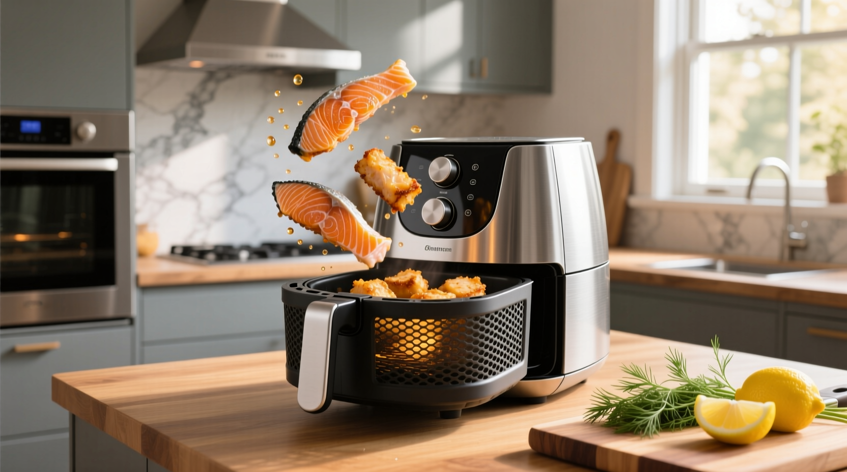 air fryer salmon bites guide