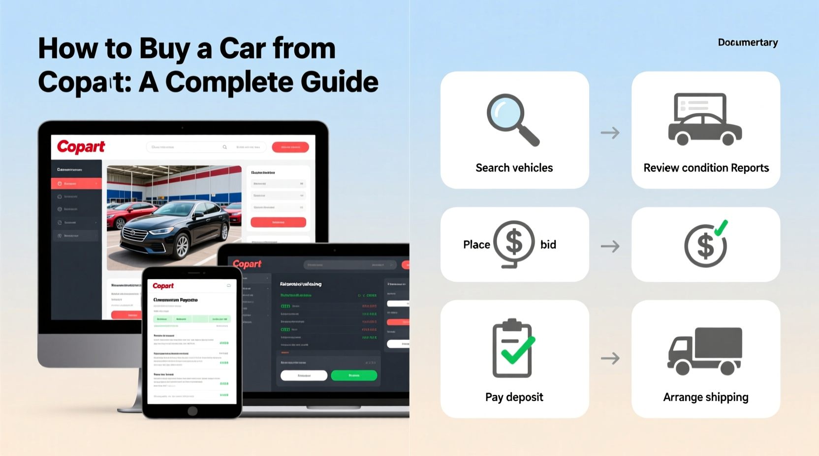 how to buy a car from copart