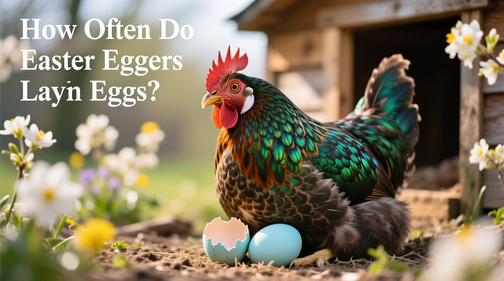 how often do easter eggers lay