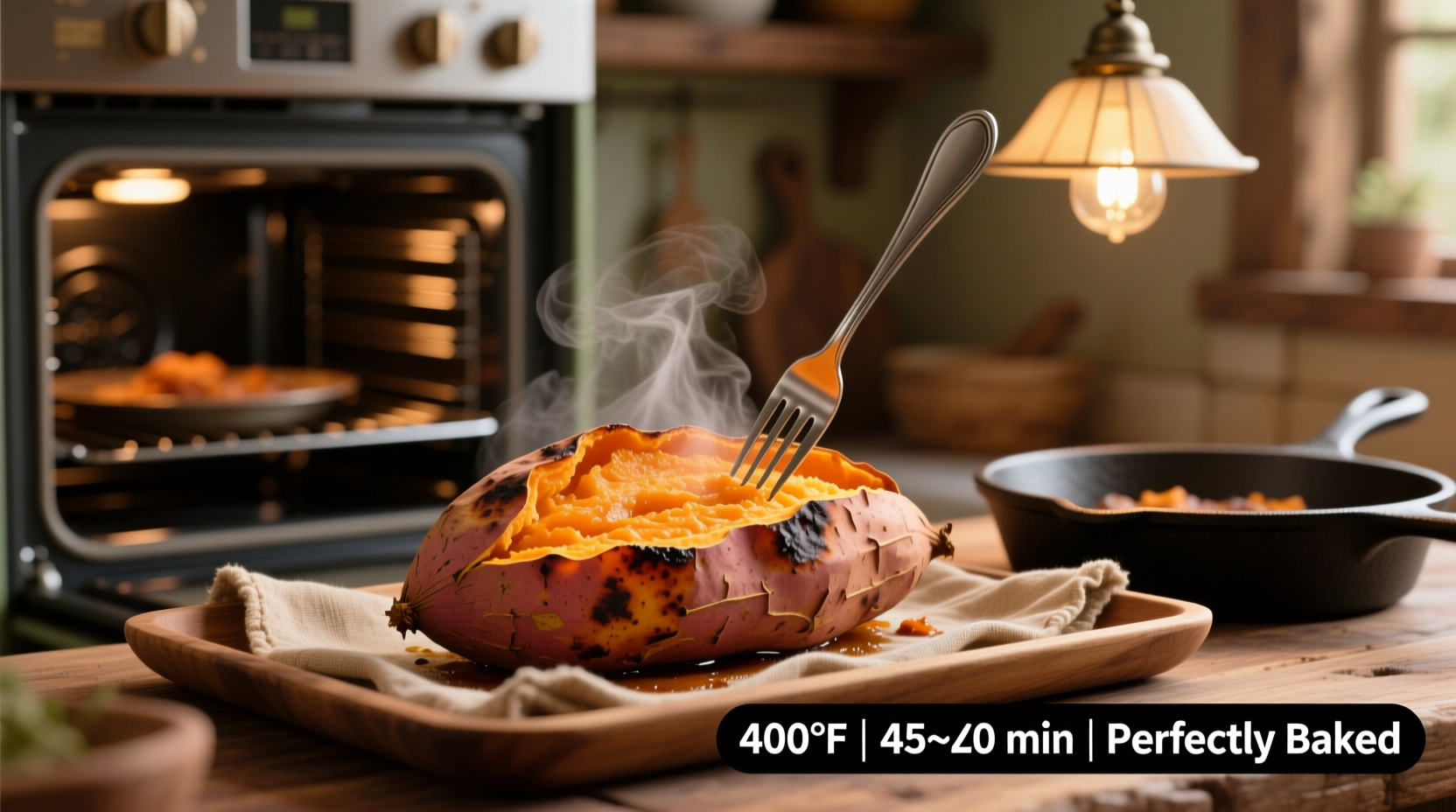 Perfect Baked Sweet Potato Temperature: 400°F Guide