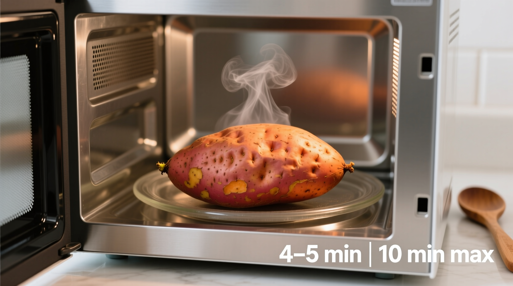how long to microwave a sweet potato