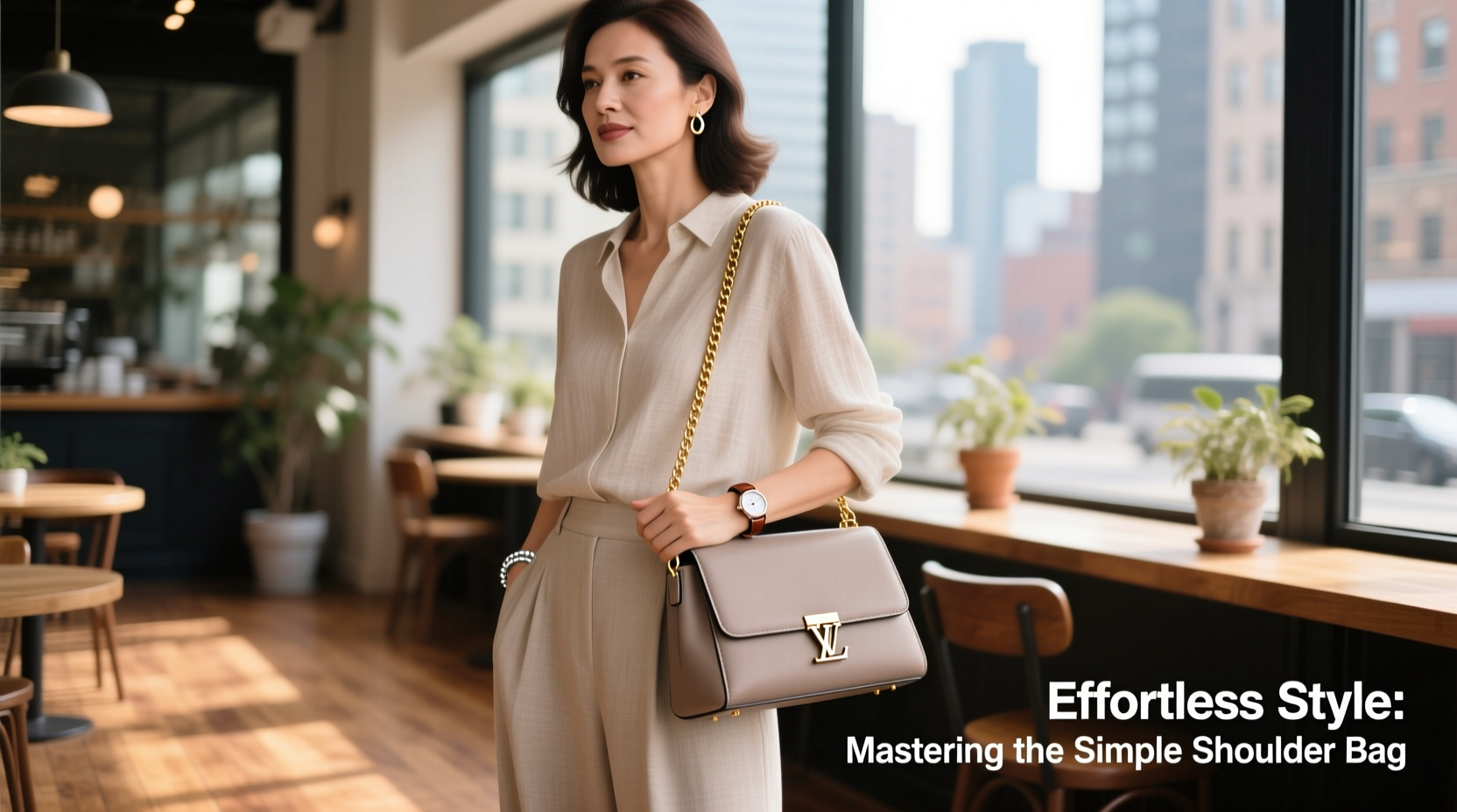 effortless style expert tips on how to accessorize with a simple shoulder handbag