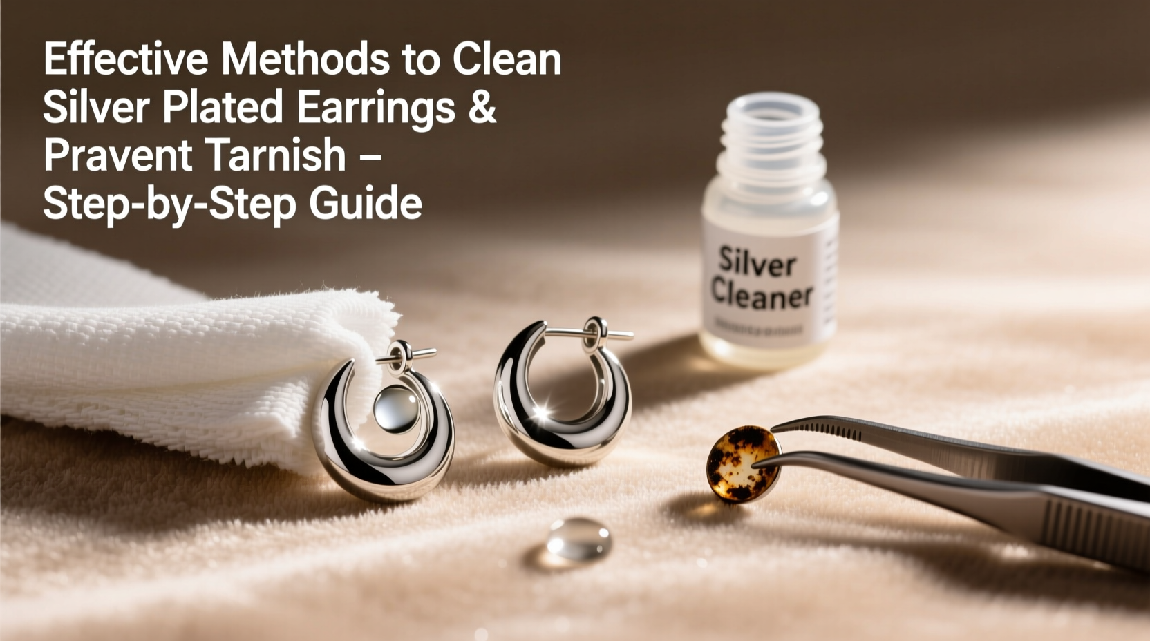 effective methods to clean silver plated earrings and keep tarnish at bay