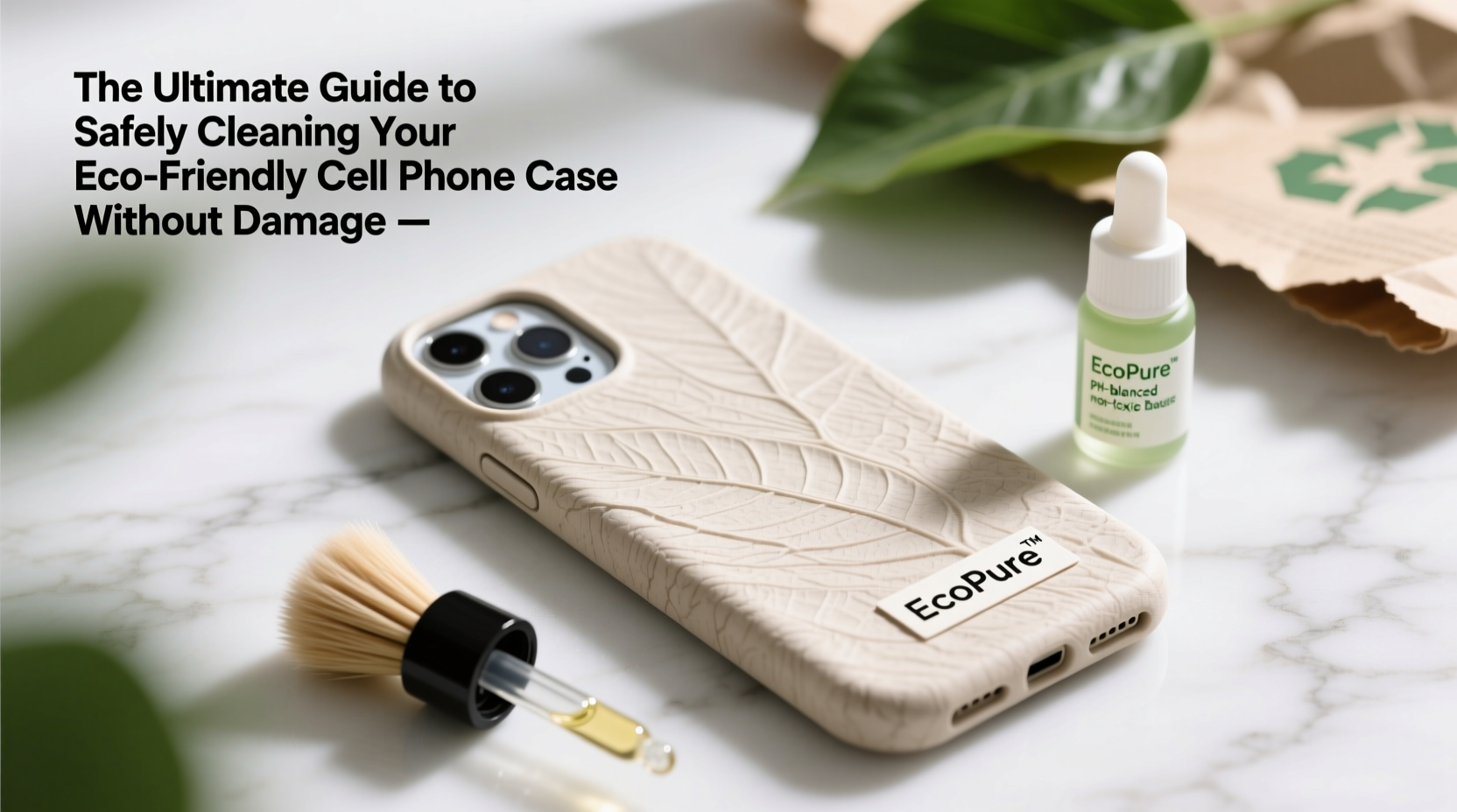 the ultimate guide to safely cleaning your eco friendly cell phone case without damage