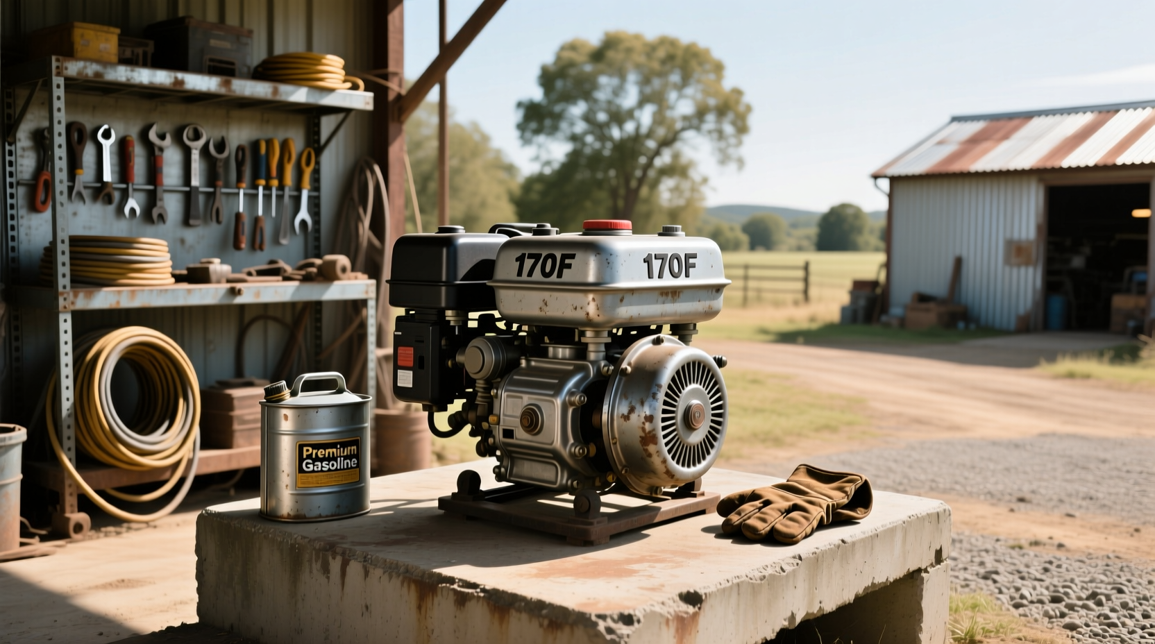 170f gasoline engine generator guide