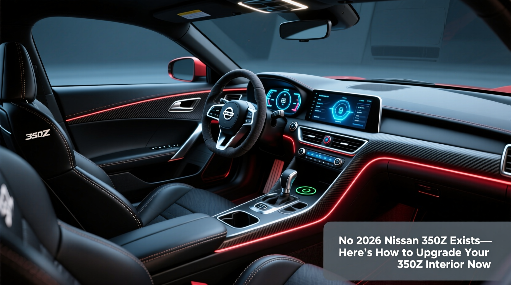 2026 350z interior upgrade