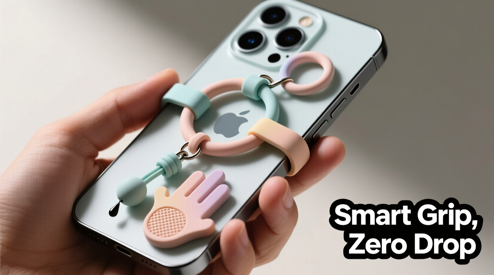 creative ways to use phone charms for better grip and drop prevention