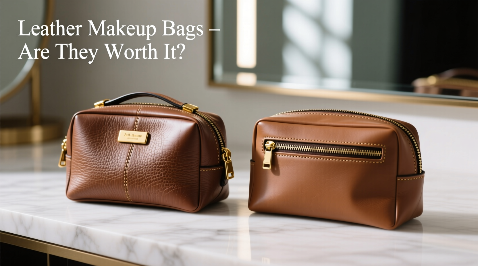 leather makeup bags are they really worth the extra cost