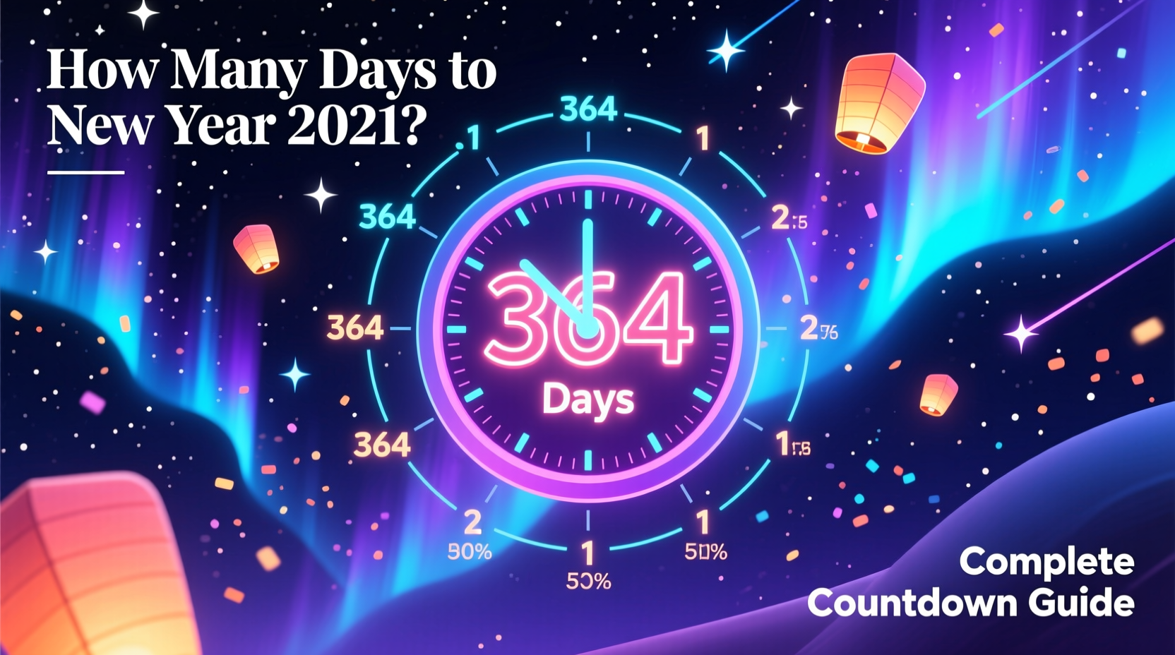 how many days to new year 2021