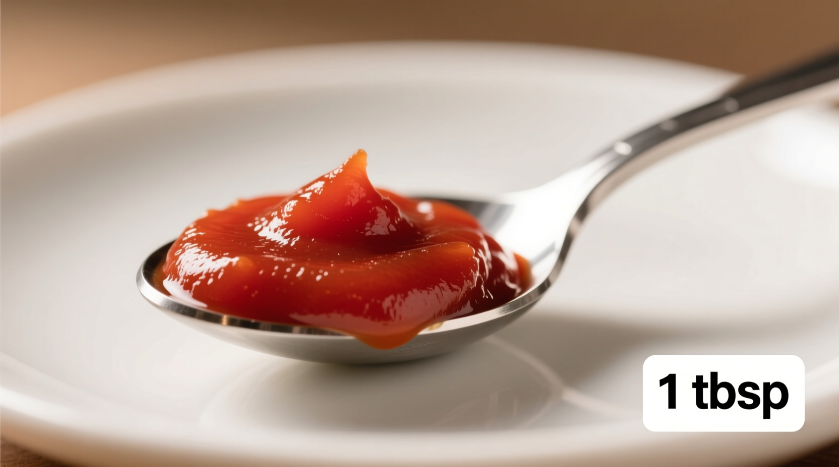 Tomato paste measurement in spoons