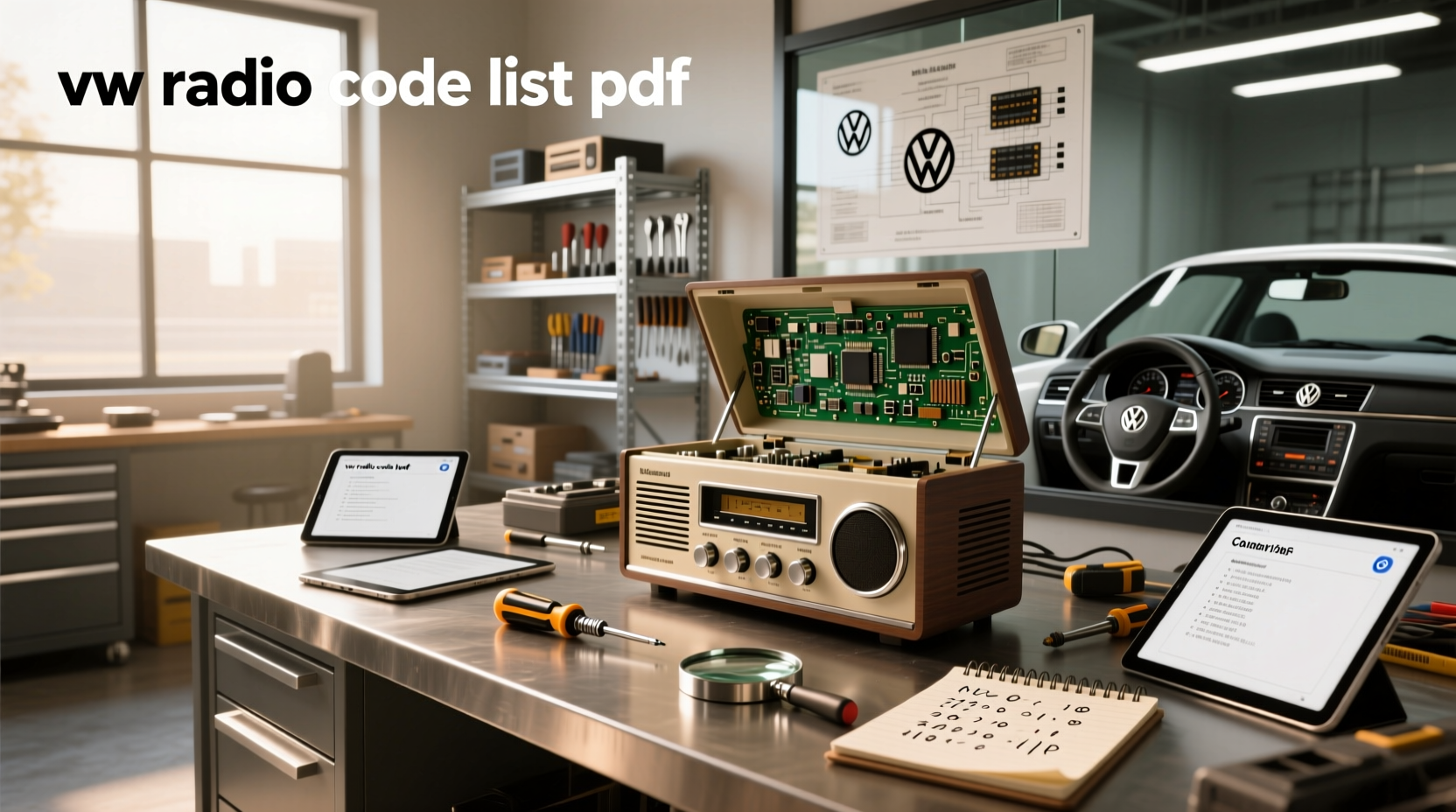 How to Find a VW Radio Code List PDF for Free