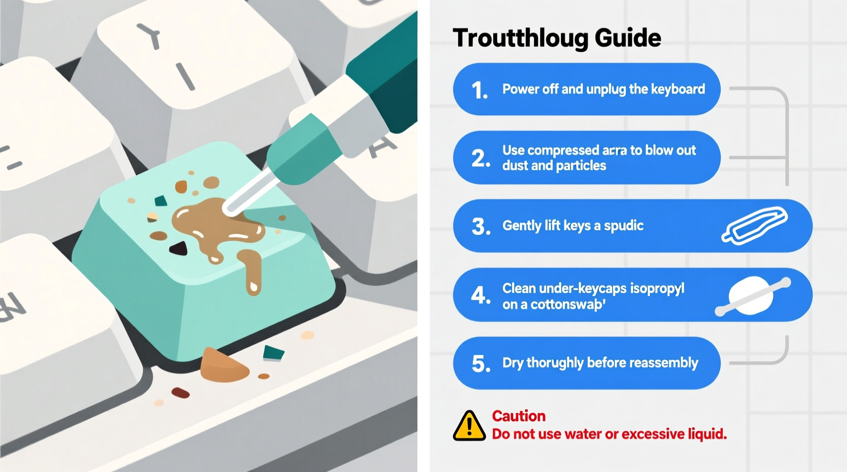 why are my keyboard keys sticky troubleshooting solutions